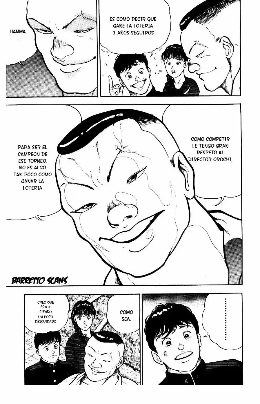 Grappler Baki capítulo 13, página 3