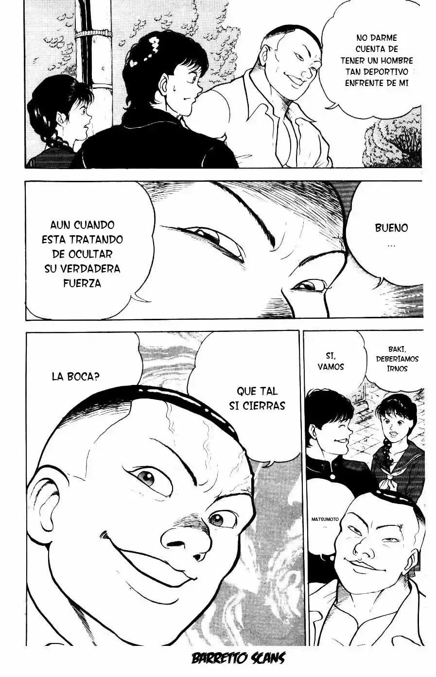 Grappler Baki capítulo 13, página 4