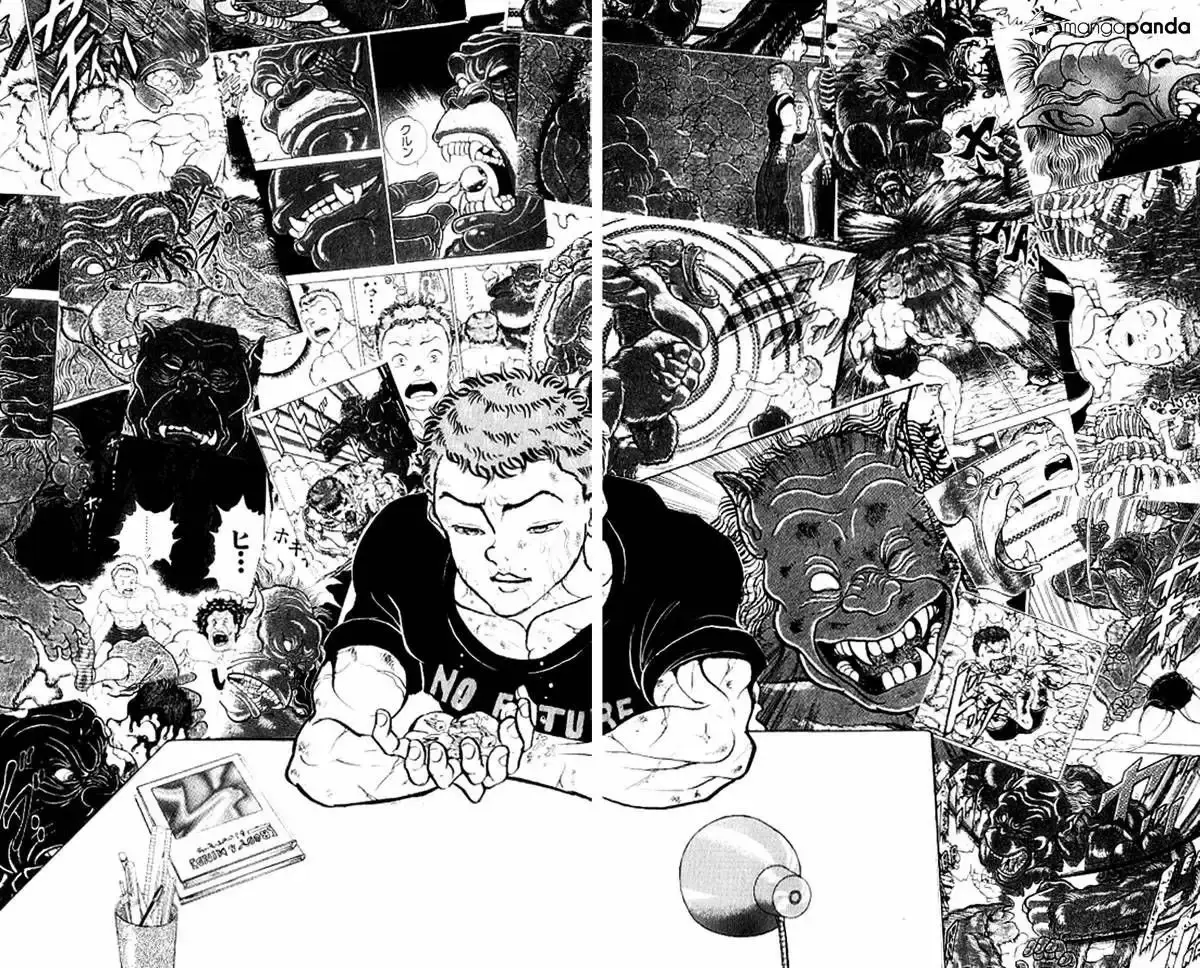 Grappler Baki capítulo 131, página 14