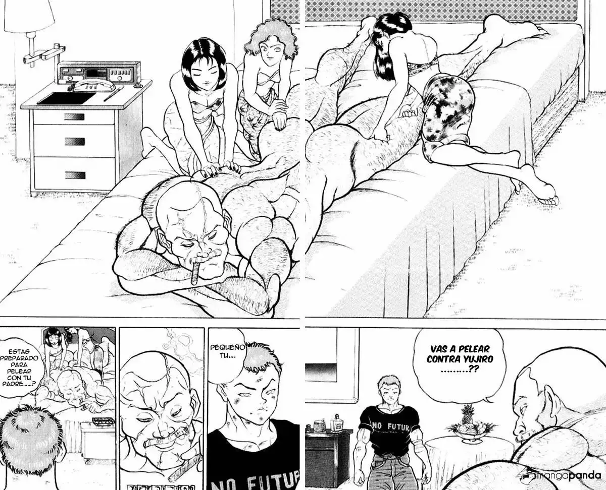 Grappler Baki capítulo 131, página 17