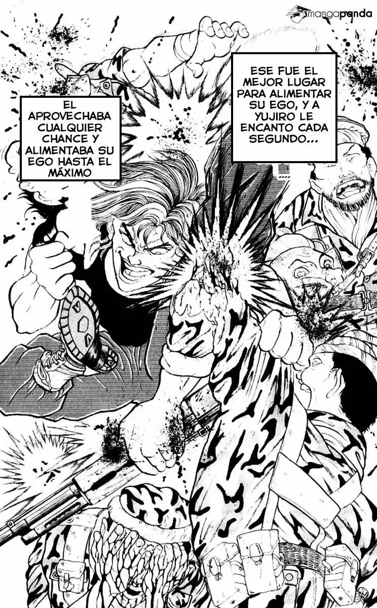 Grappler Baki capítulo 132, página 8