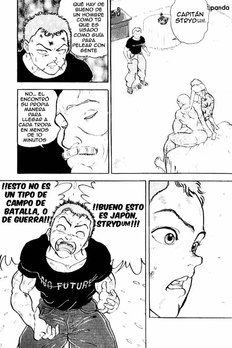 Grappler Baki capítulo 132, página 9
