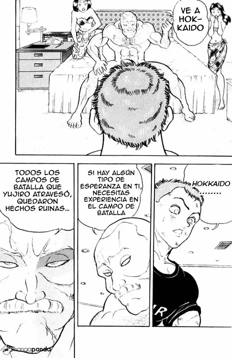 Grappler Baki capítulo 132, página 12