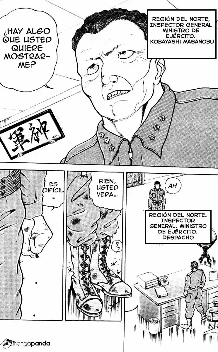 Grappler Baki capítulo 133, página 2