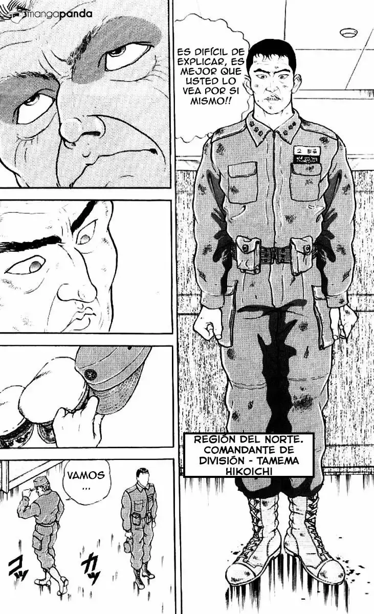Grappler Baki capítulo 133, página 3