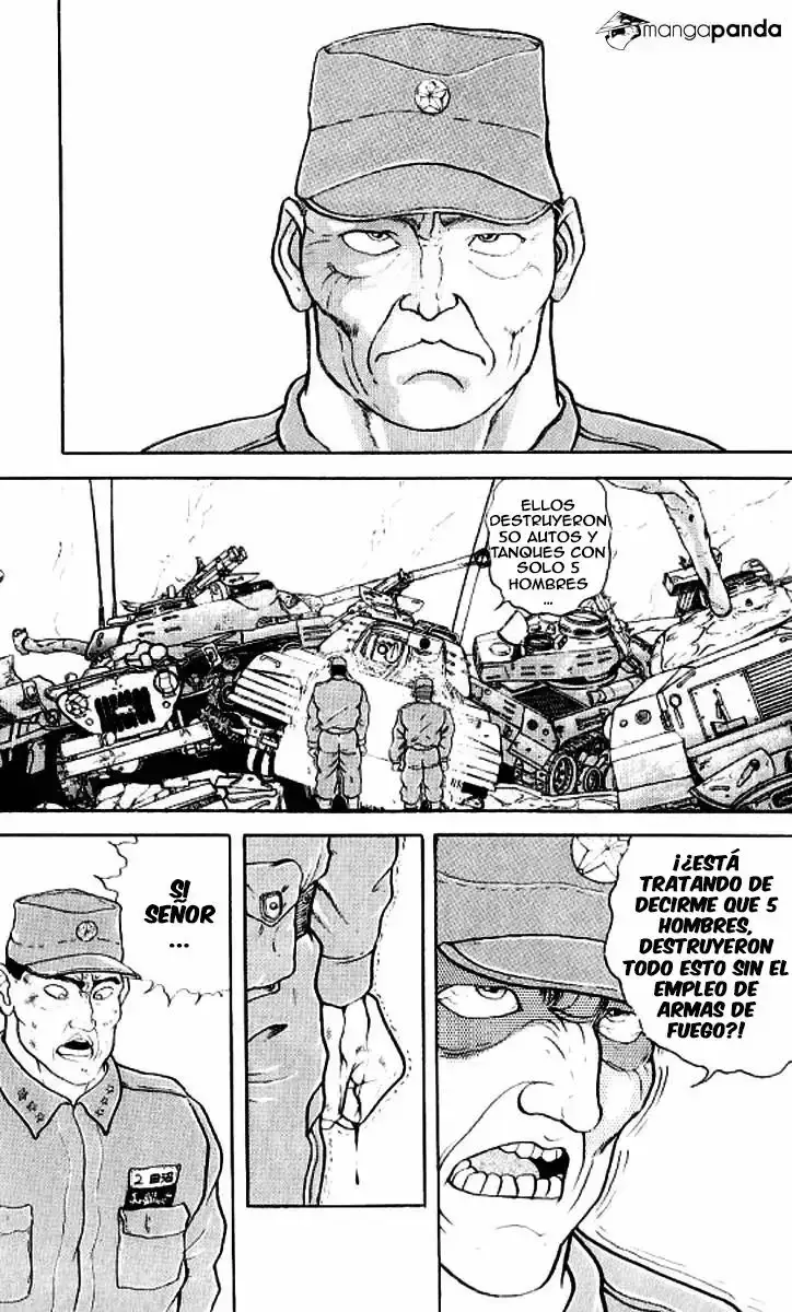 Grappler Baki capítulo 133, página 6
