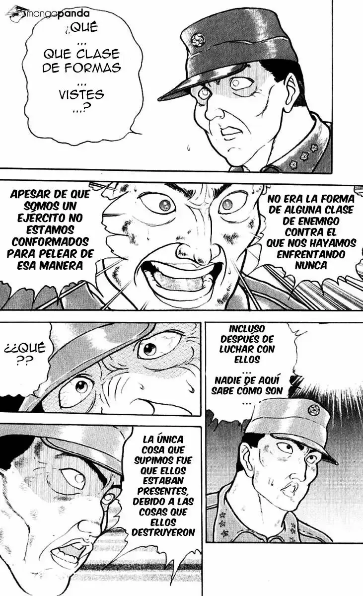 Grappler Baki capítulo 134, página 7