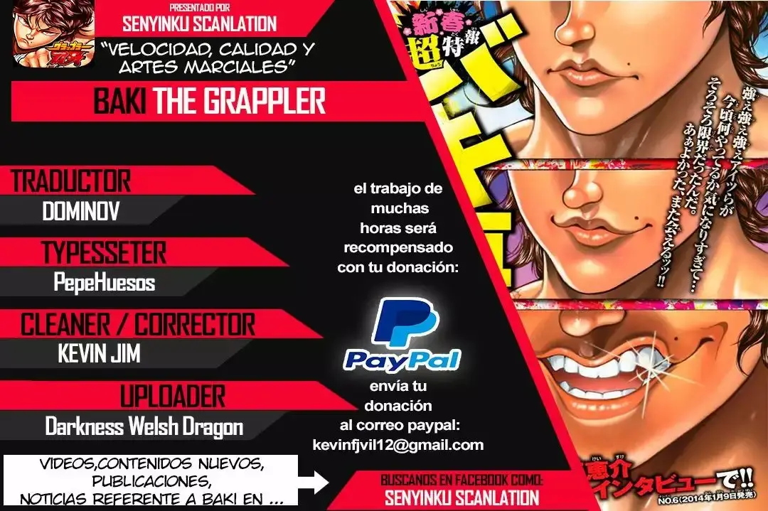 Grappler Baki capítulo 134, página 22