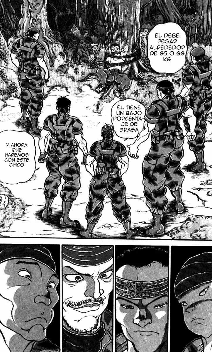 Grappler Baki capítulo 135, página 8