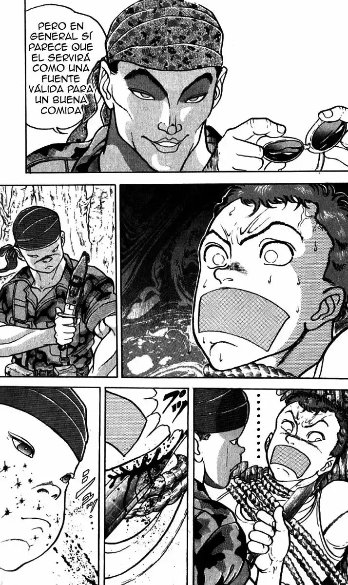 Grappler Baki capítulo 135, página 9