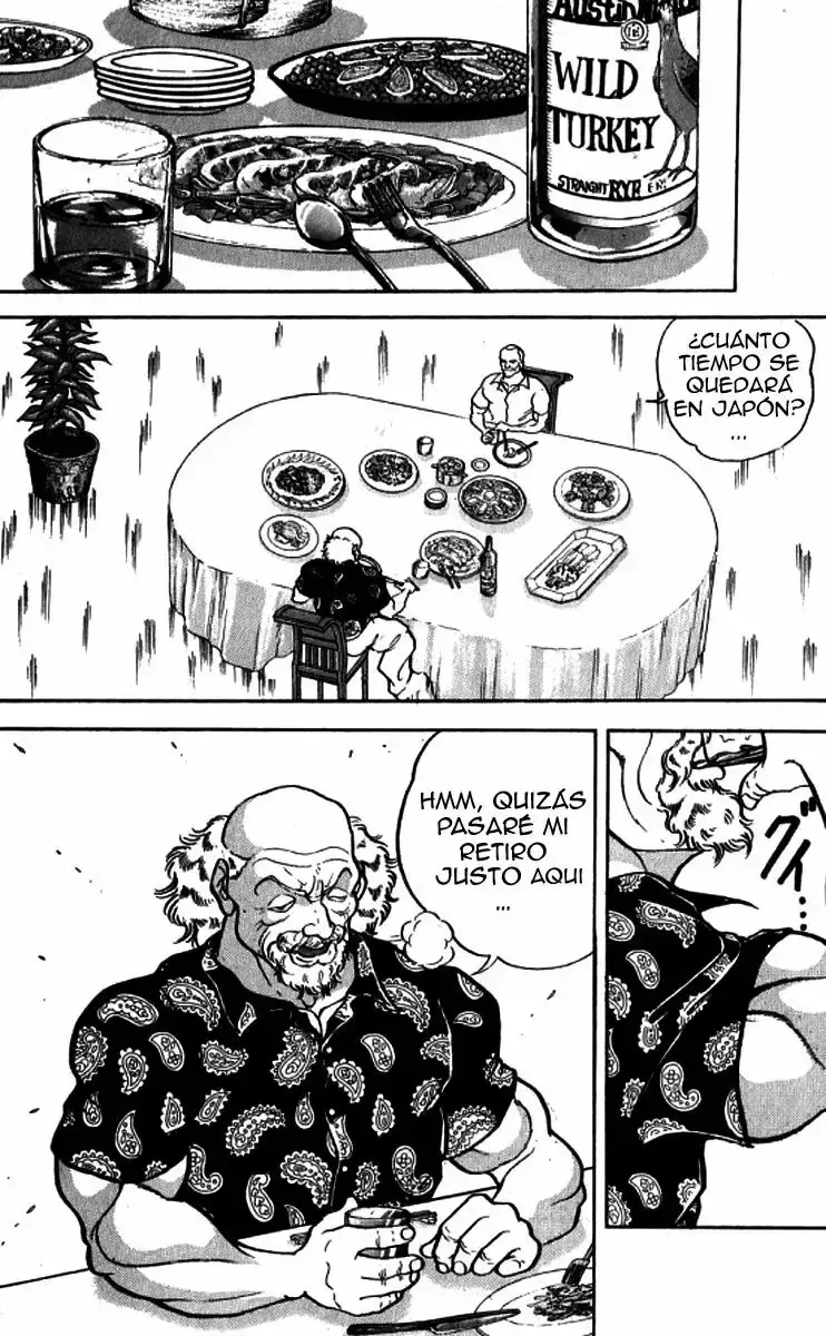 Grappler Baki capítulo 135, página 15