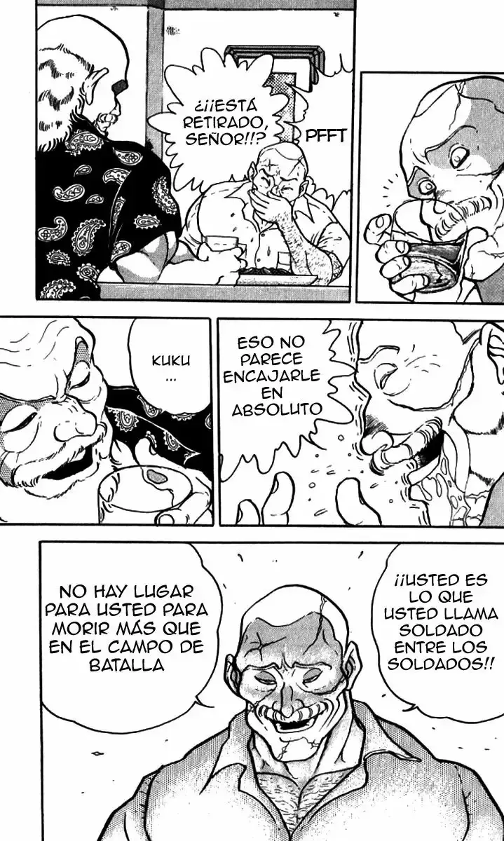 Grappler Baki capítulo 135, página 16