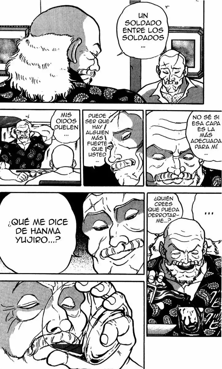 Grappler Baki capítulo 135, página 17
