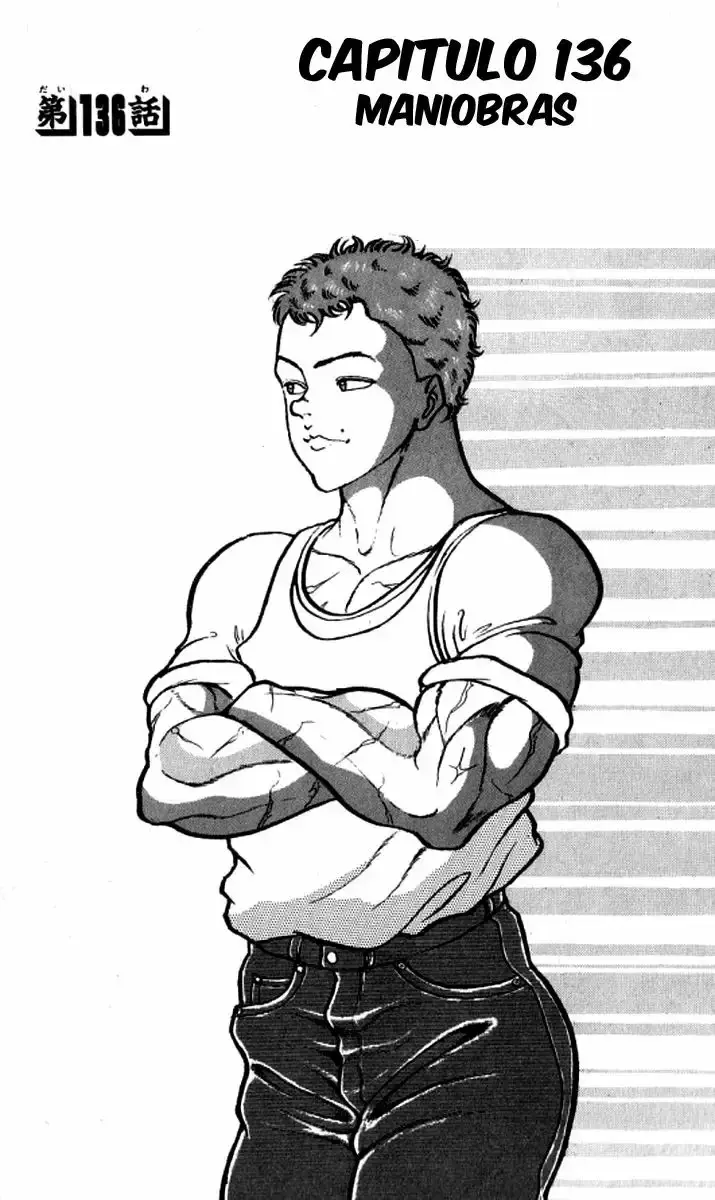 Grappler Baki capítulo 136, página 1
