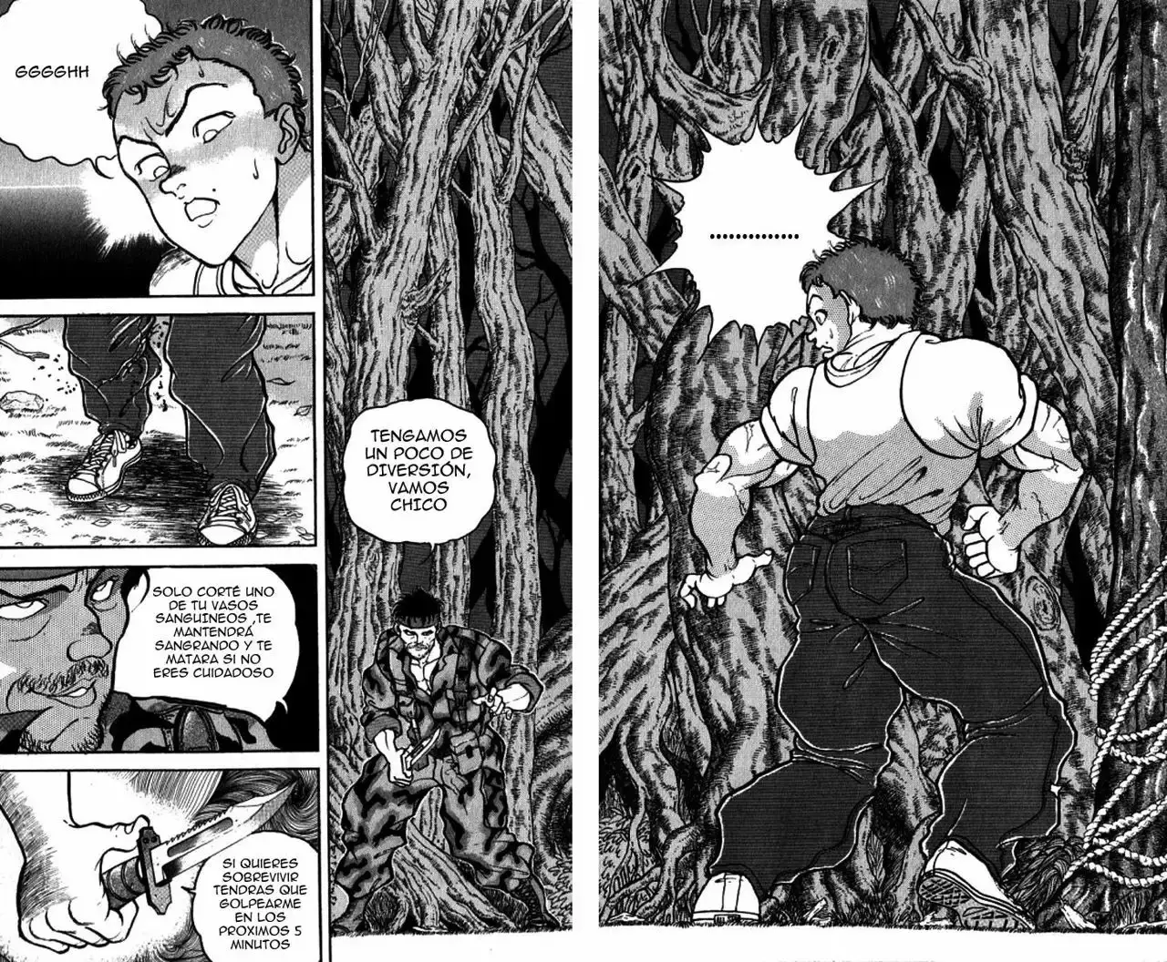 Grappler Baki capítulo 136, página 2