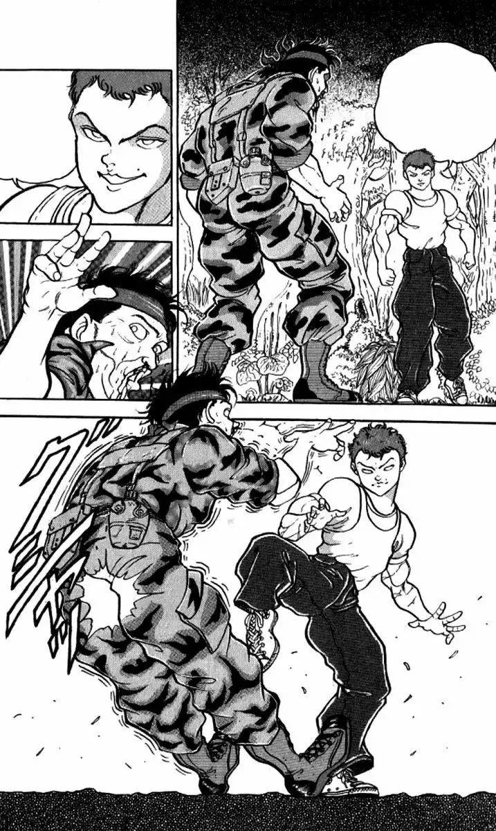 Grappler Baki capítulo 136, página 17