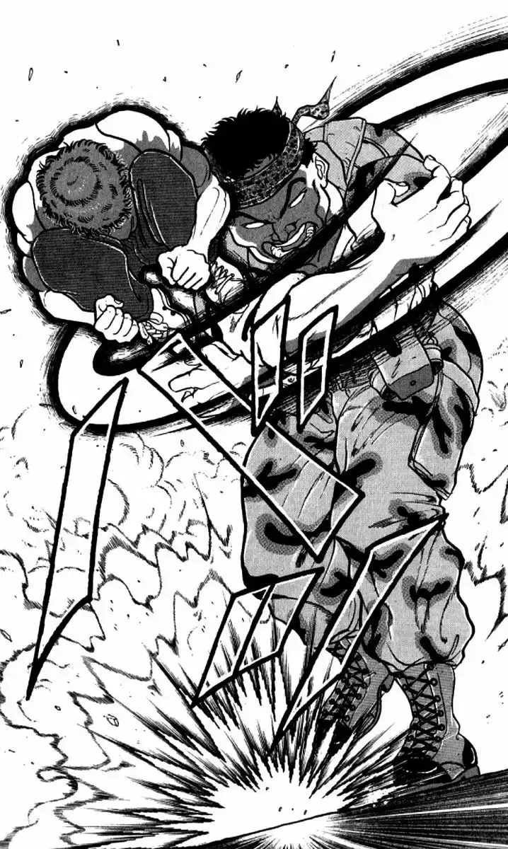 Grappler Baki capítulo 137, página 3