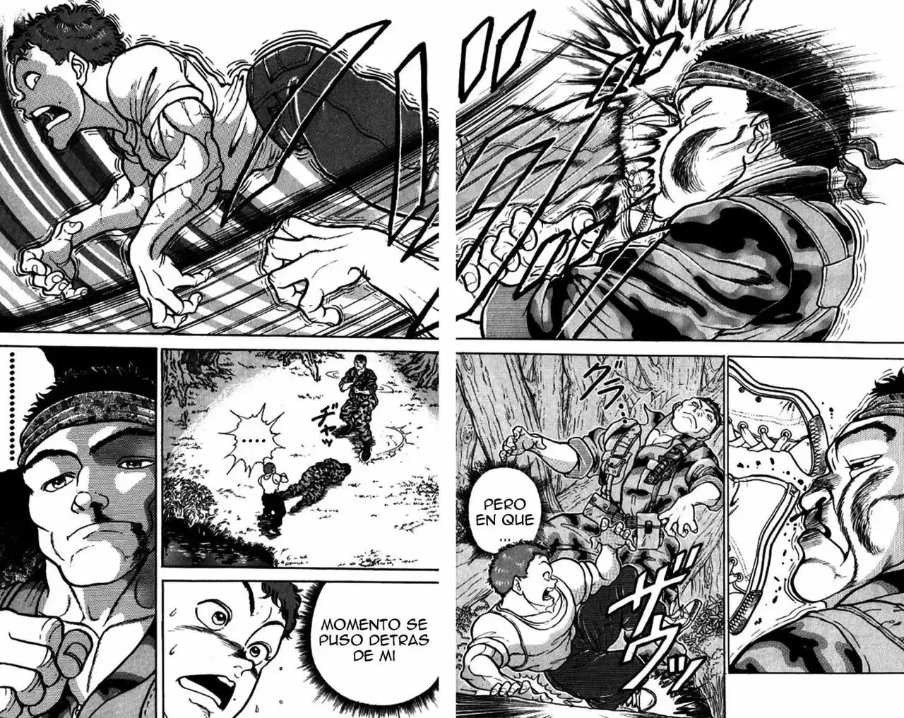 Grappler Baki capítulo 137, página 4