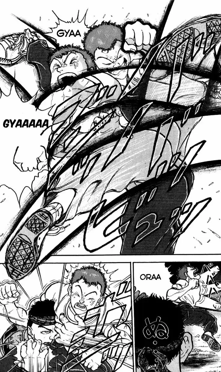Grappler Baki capítulo 137, página 8