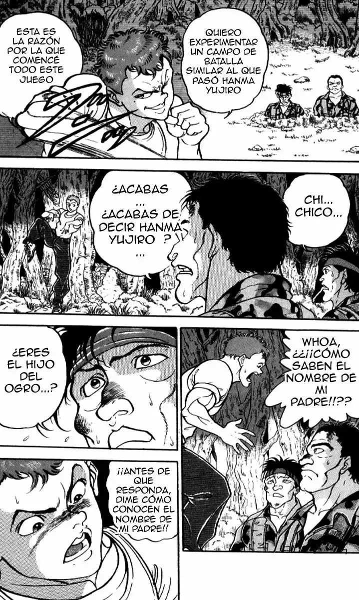 Grappler Baki capítulo 138, página 8