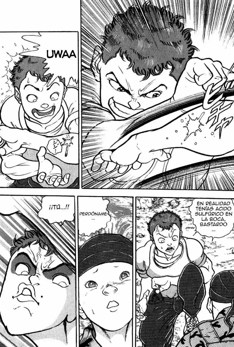 Grappler Baki capítulo 138, página 18