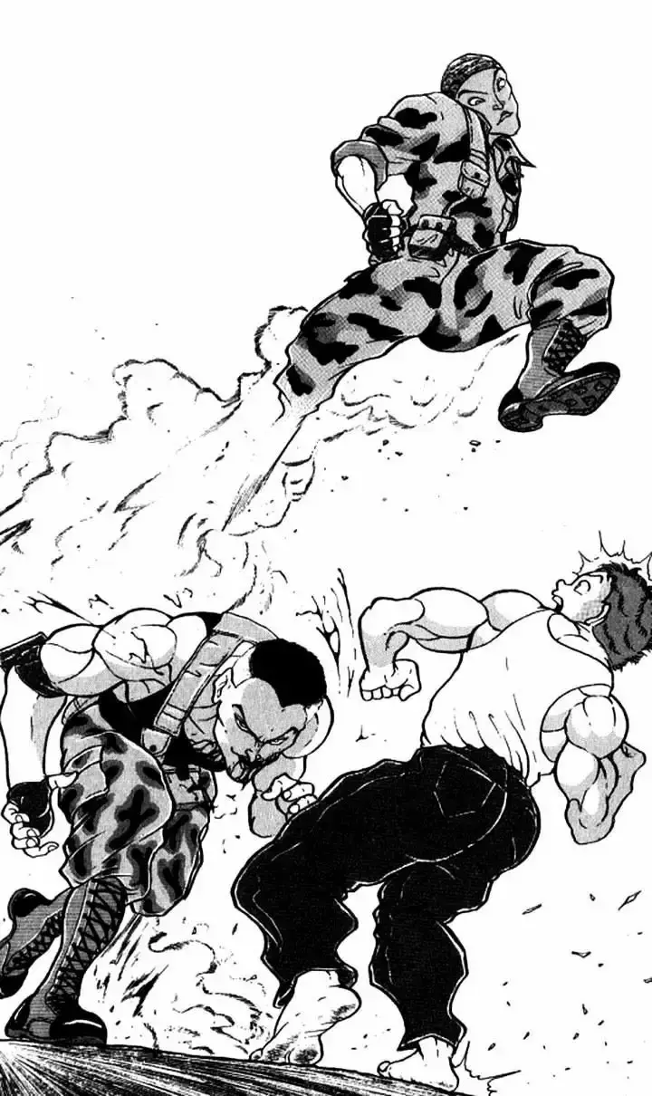 Grappler Baki capítulo 140, página 8