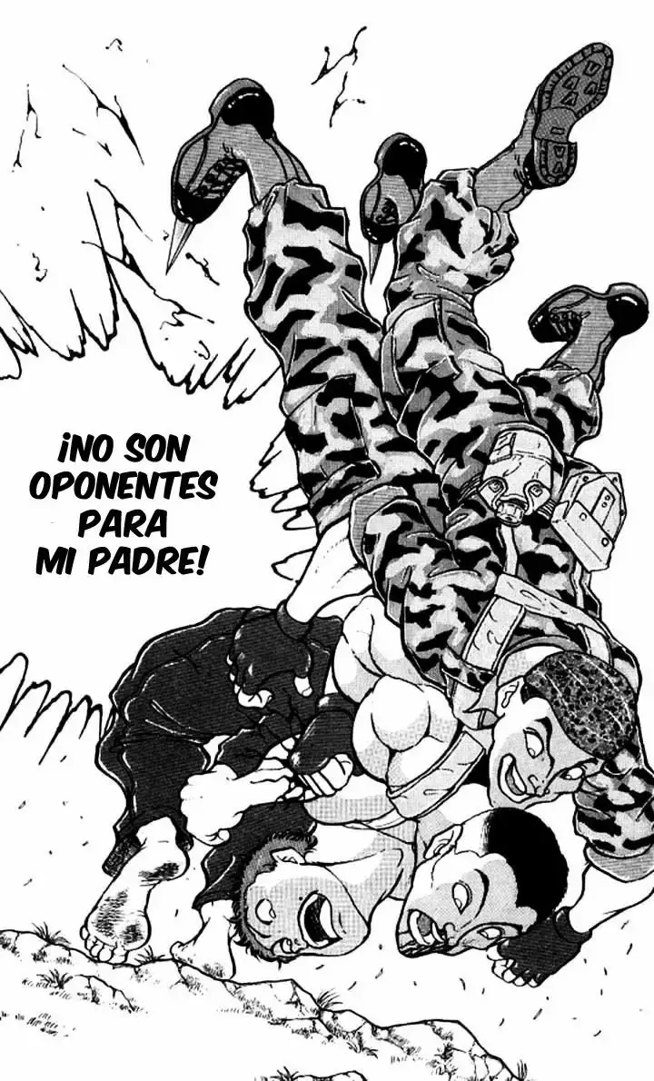 Grappler Baki capítulo 140, página 17