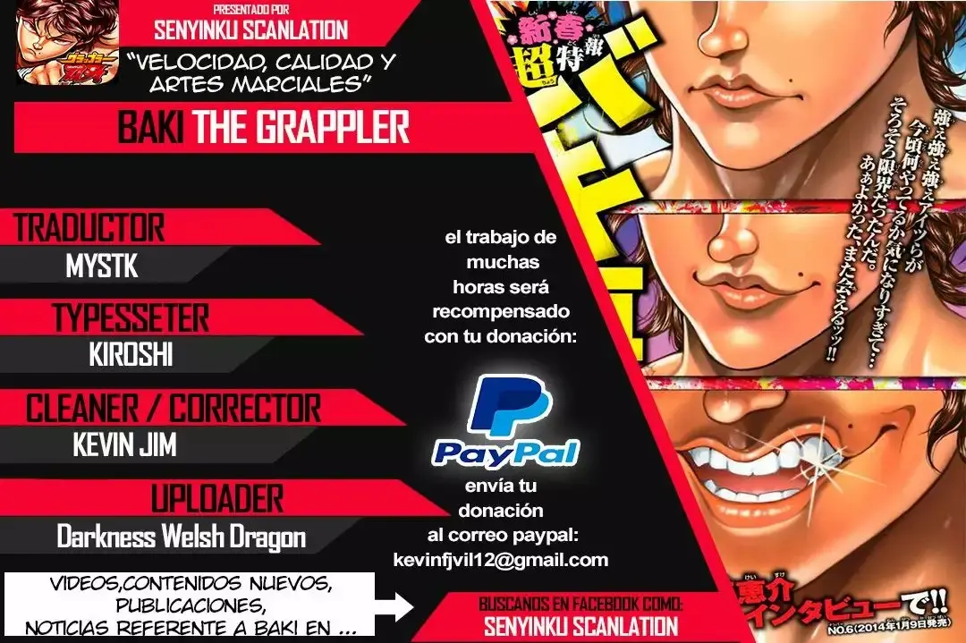 Grappler Baki capítulo 140, página 21