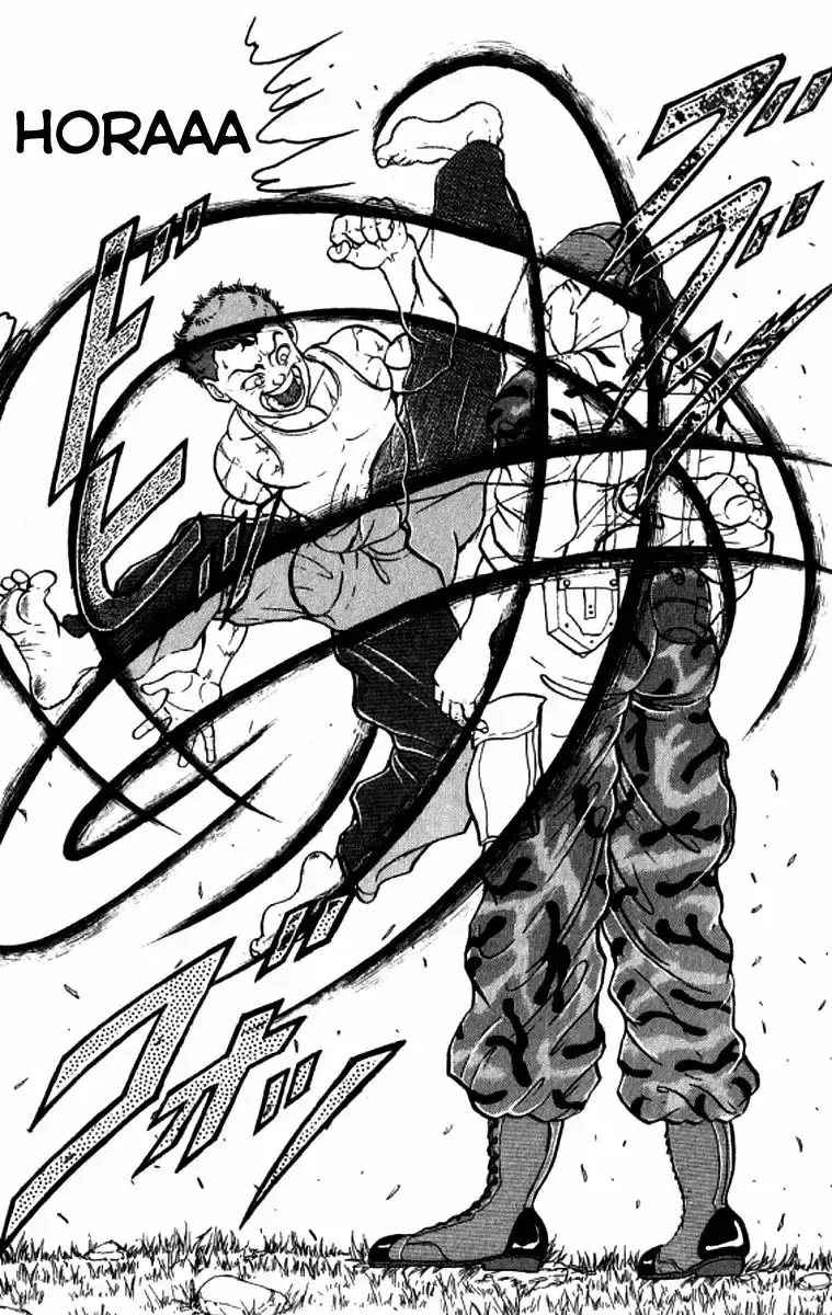 Grappler Baki capítulo 142, página 8