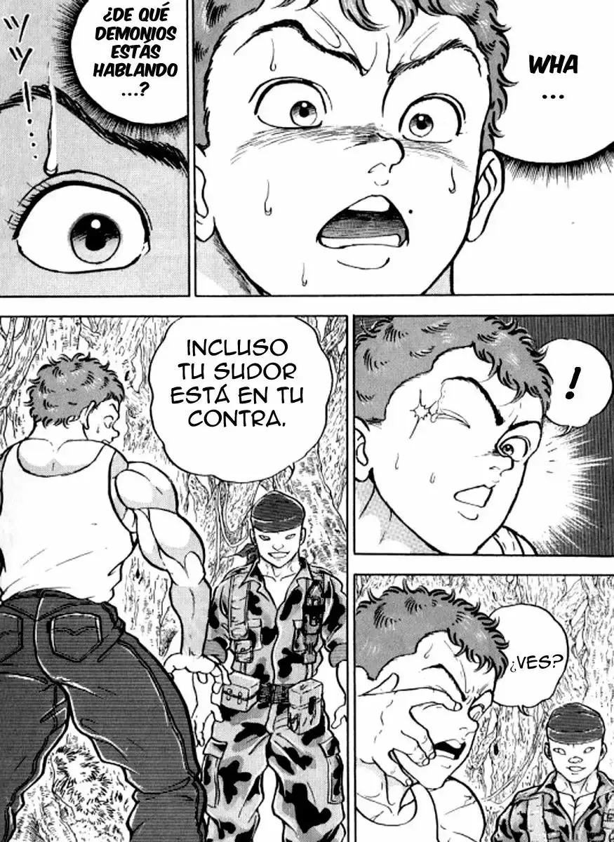 Grappler Baki capítulo 145, página 15