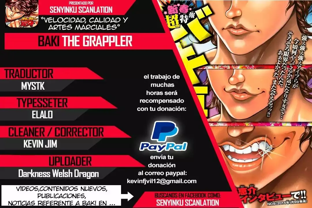 Grappler Baki capítulo 145, página 23