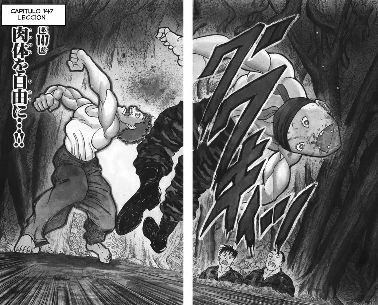 Grappler Baki capítulo 147, página 2