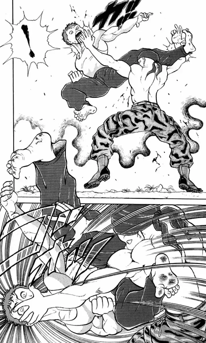 Grappler Baki capítulo 147, página 22