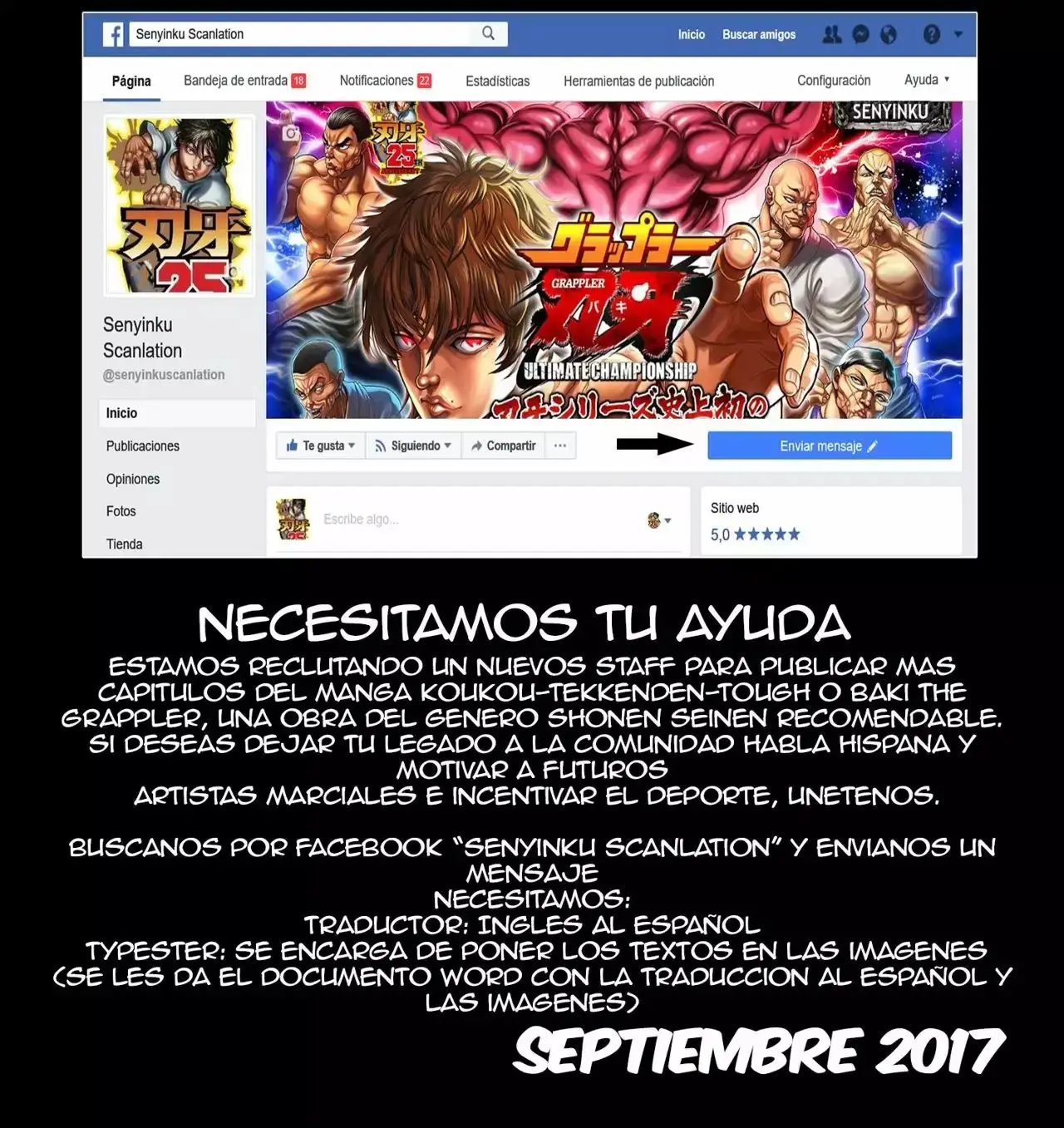 Grappler Baki capítulo 147, página 26