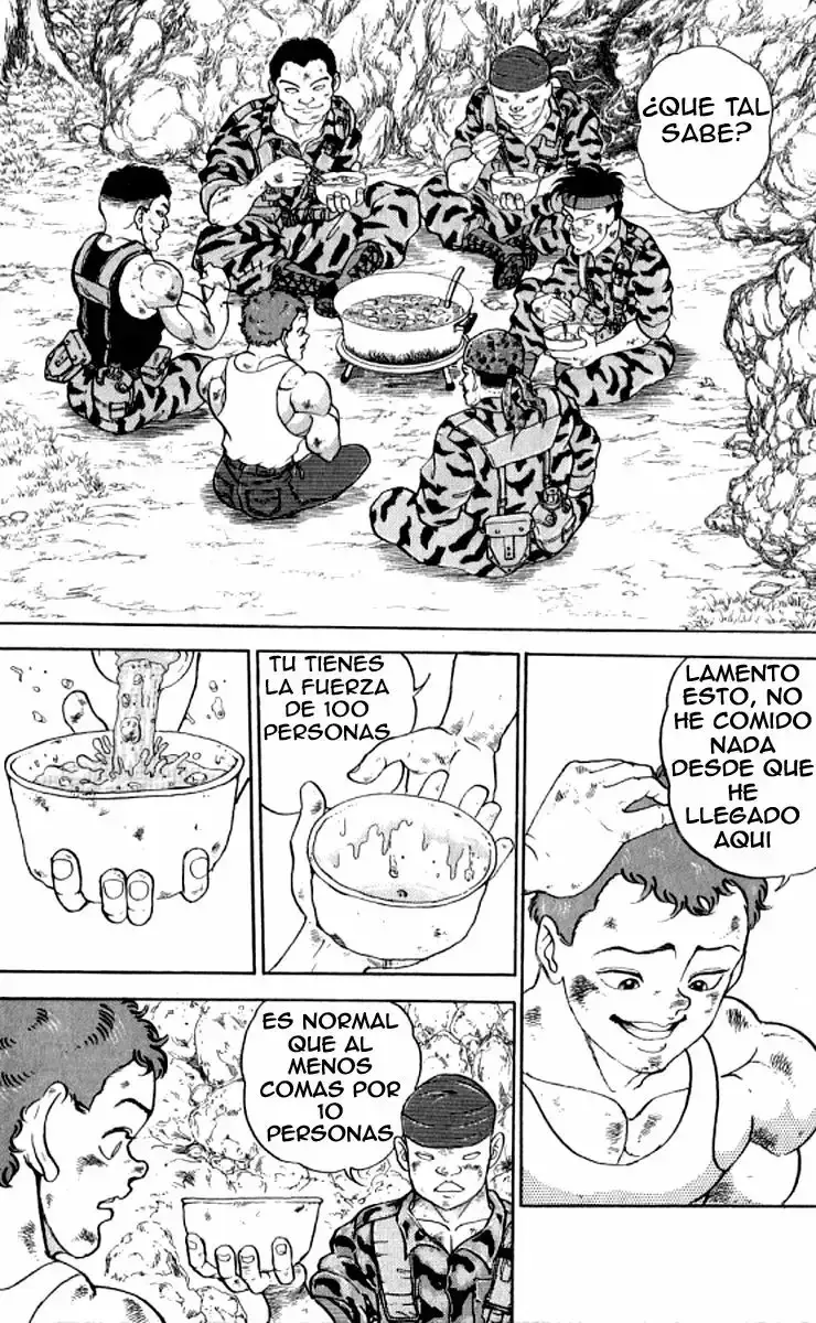 Grappler Baki capítulo 152, página 8