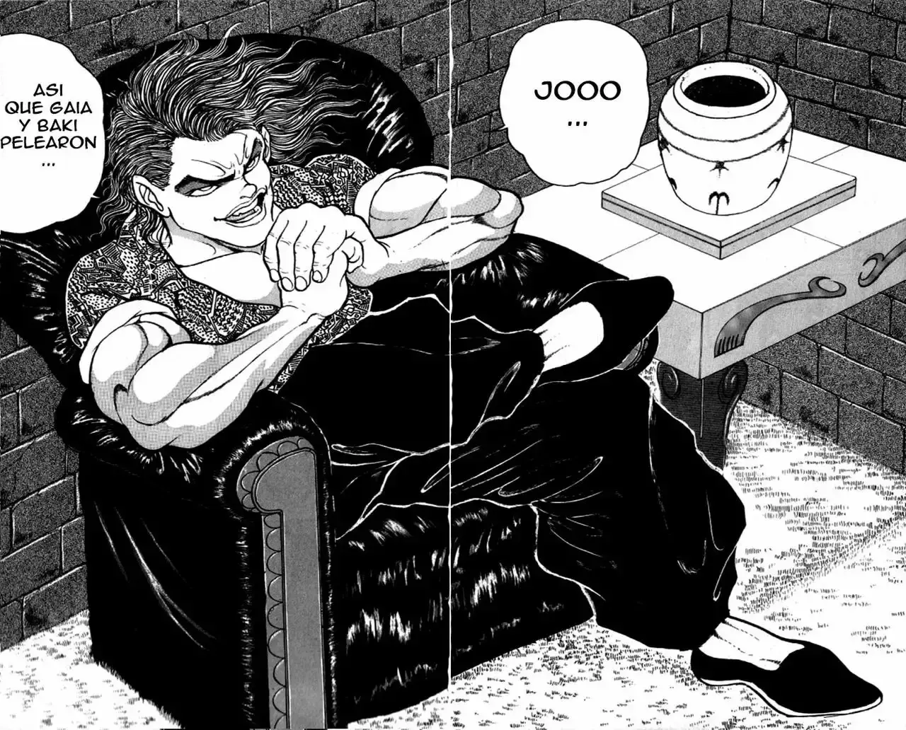 Grappler Baki capítulo 152, página 15