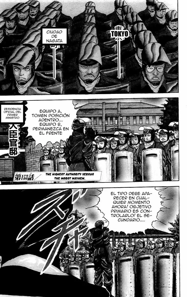 Grappler Baki capítulo 153, página 6