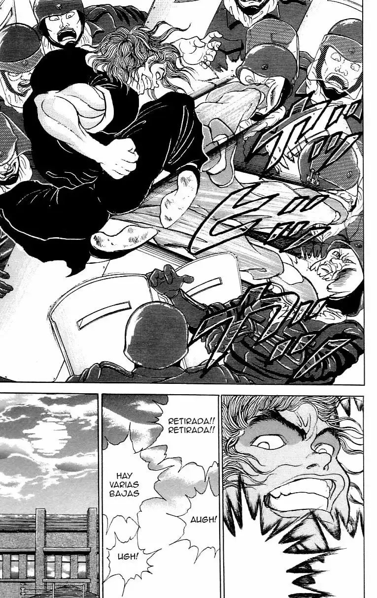 Grappler Baki capítulo 153, página 15