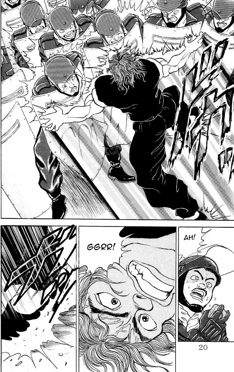 Grappler Baki capítulo 153, página 18