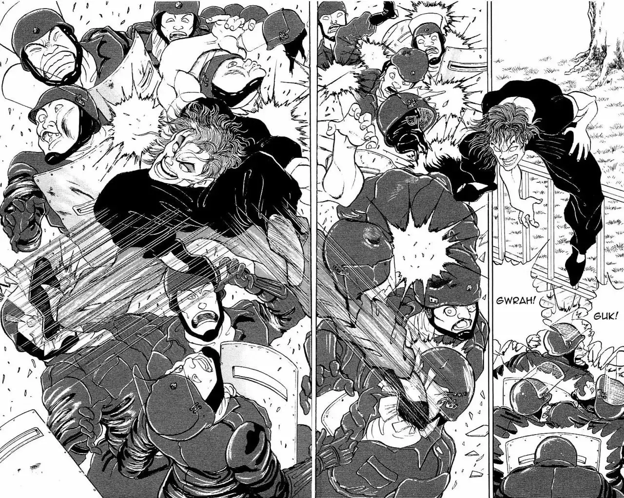 Grappler Baki capítulo 153, página 20