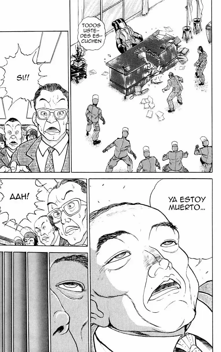 Grappler Baki capítulo 154, página 3