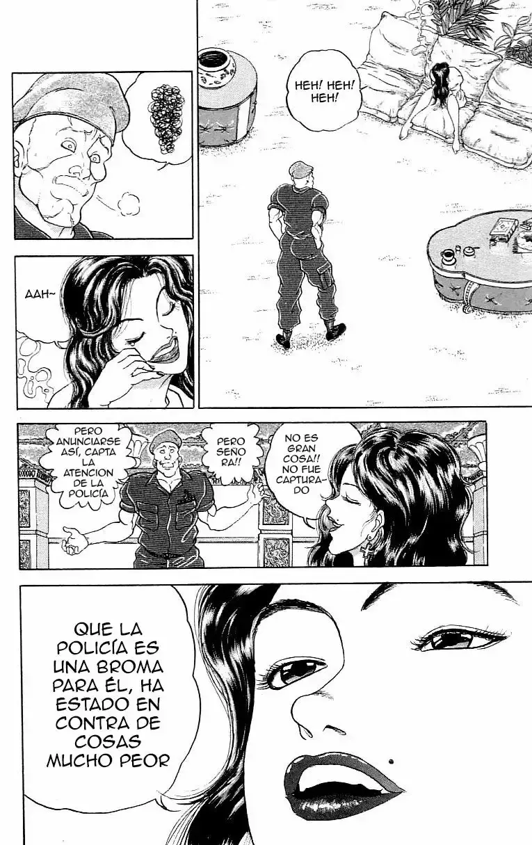Grappler Baki capítulo 154, página 8