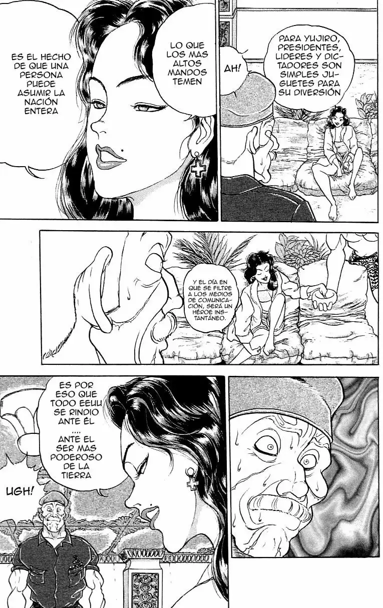 Grappler Baki capítulo 154, página 9