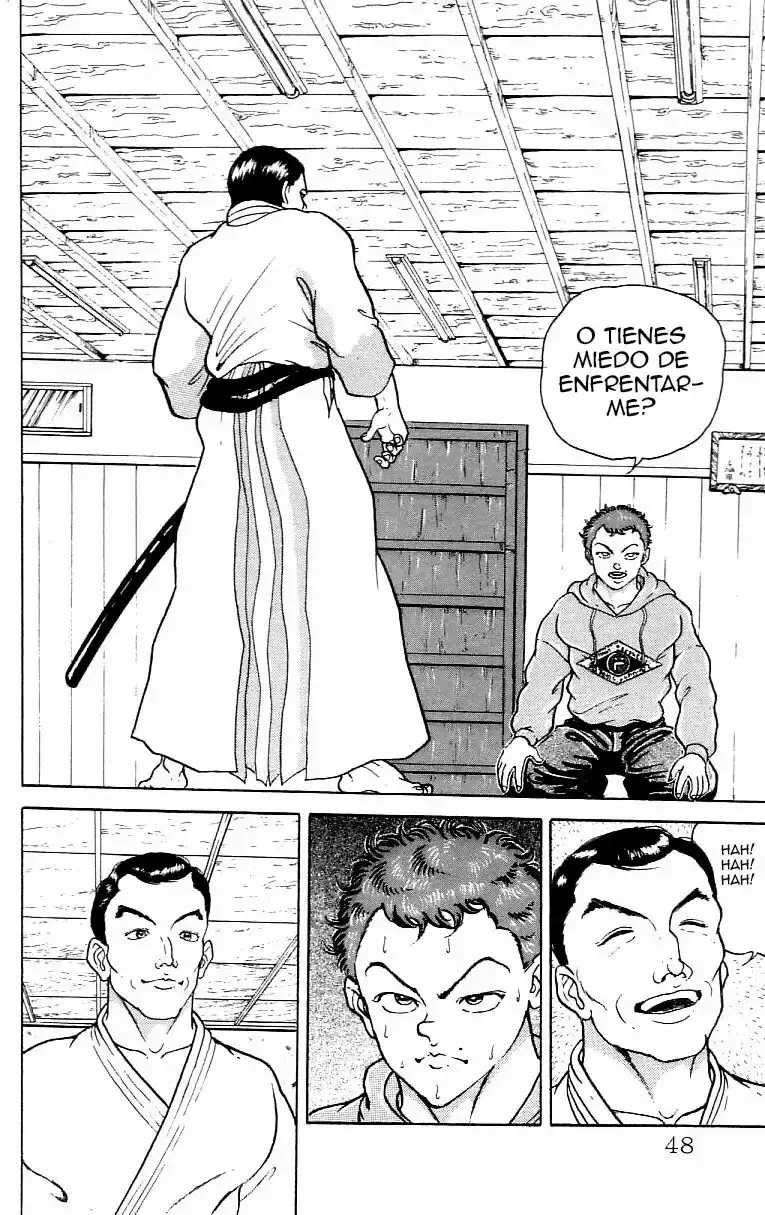Grappler Baki capítulo 155, página 2