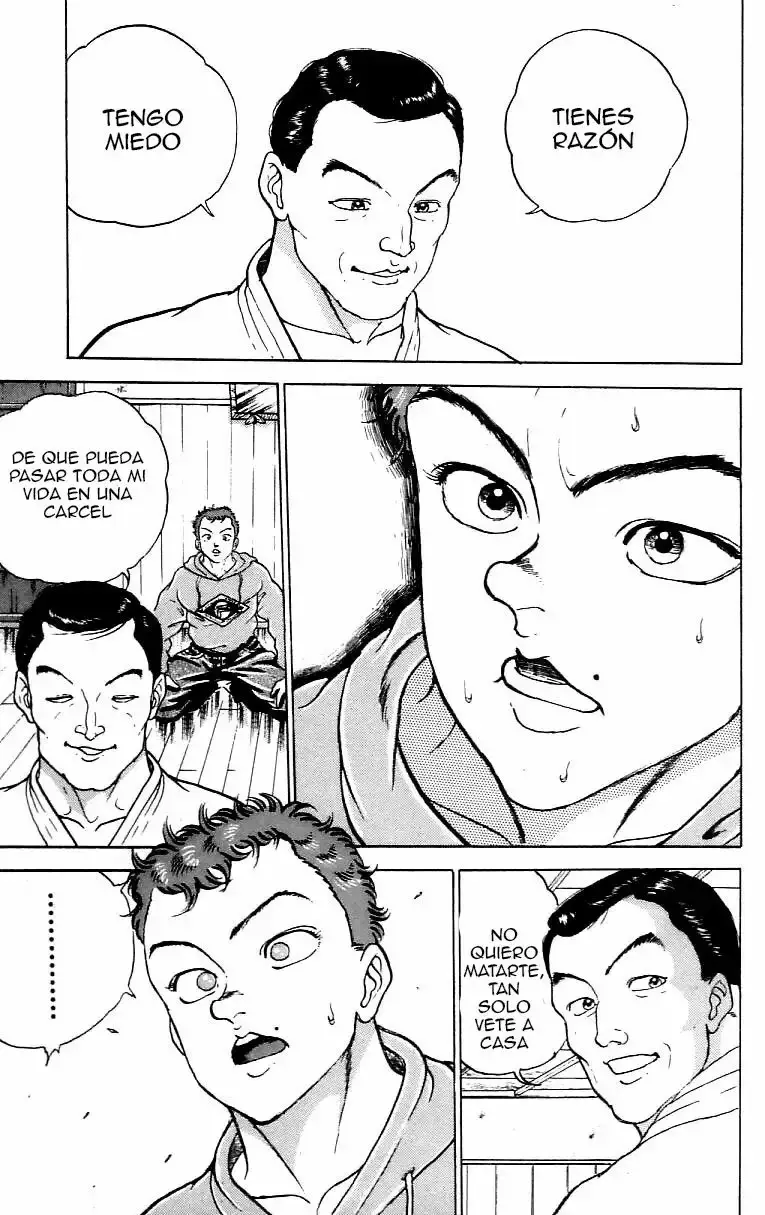Grappler Baki capítulo 155, página 3