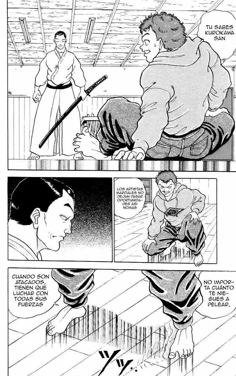 Grappler Baki capítulo 155, página 6