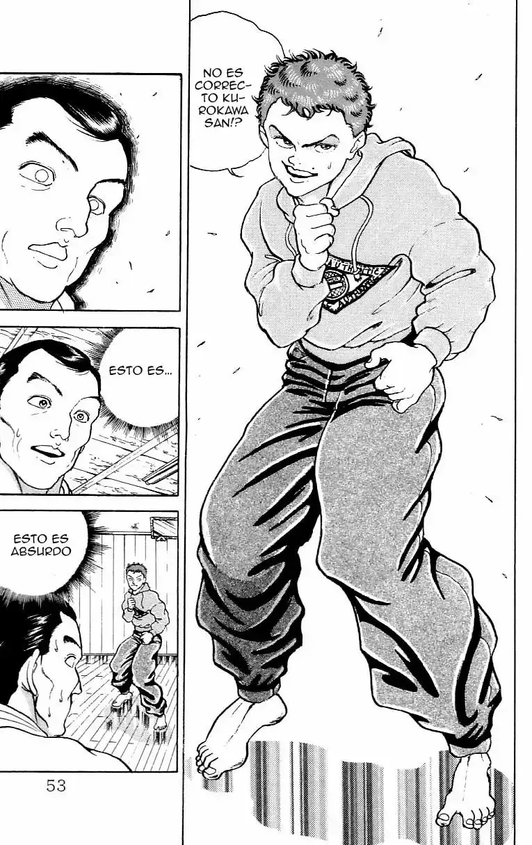 Grappler Baki capítulo 155, página 7