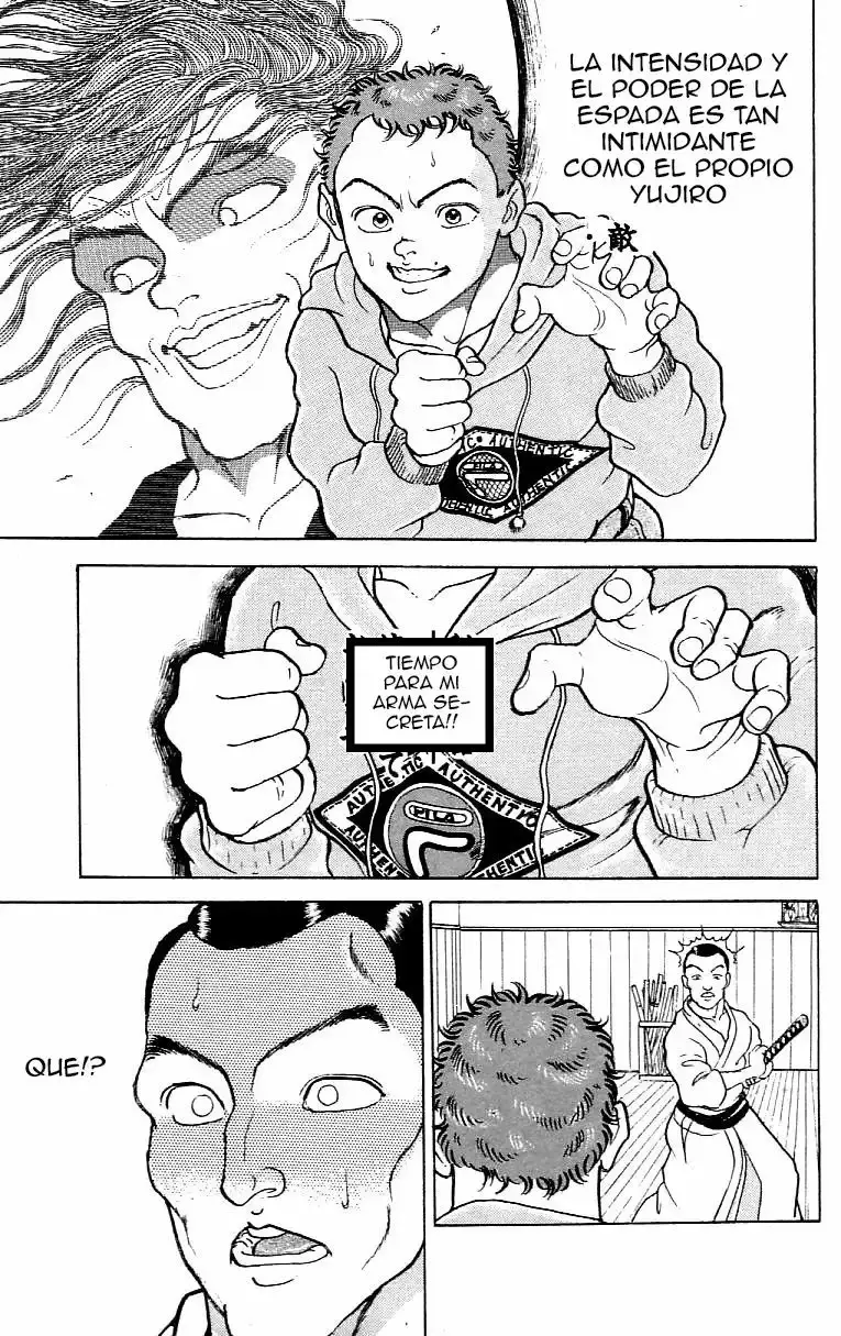 Grappler Baki capítulo 155, página 12