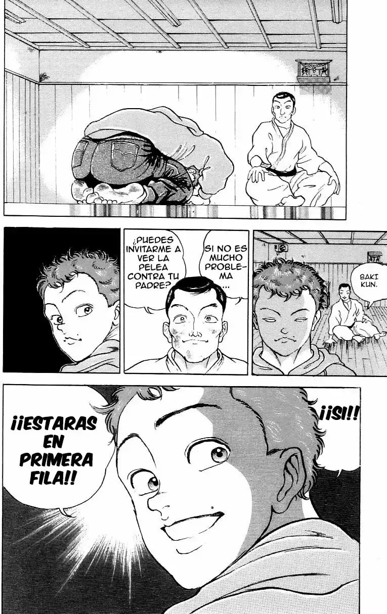 Grappler Baki capítulo 156, página 6