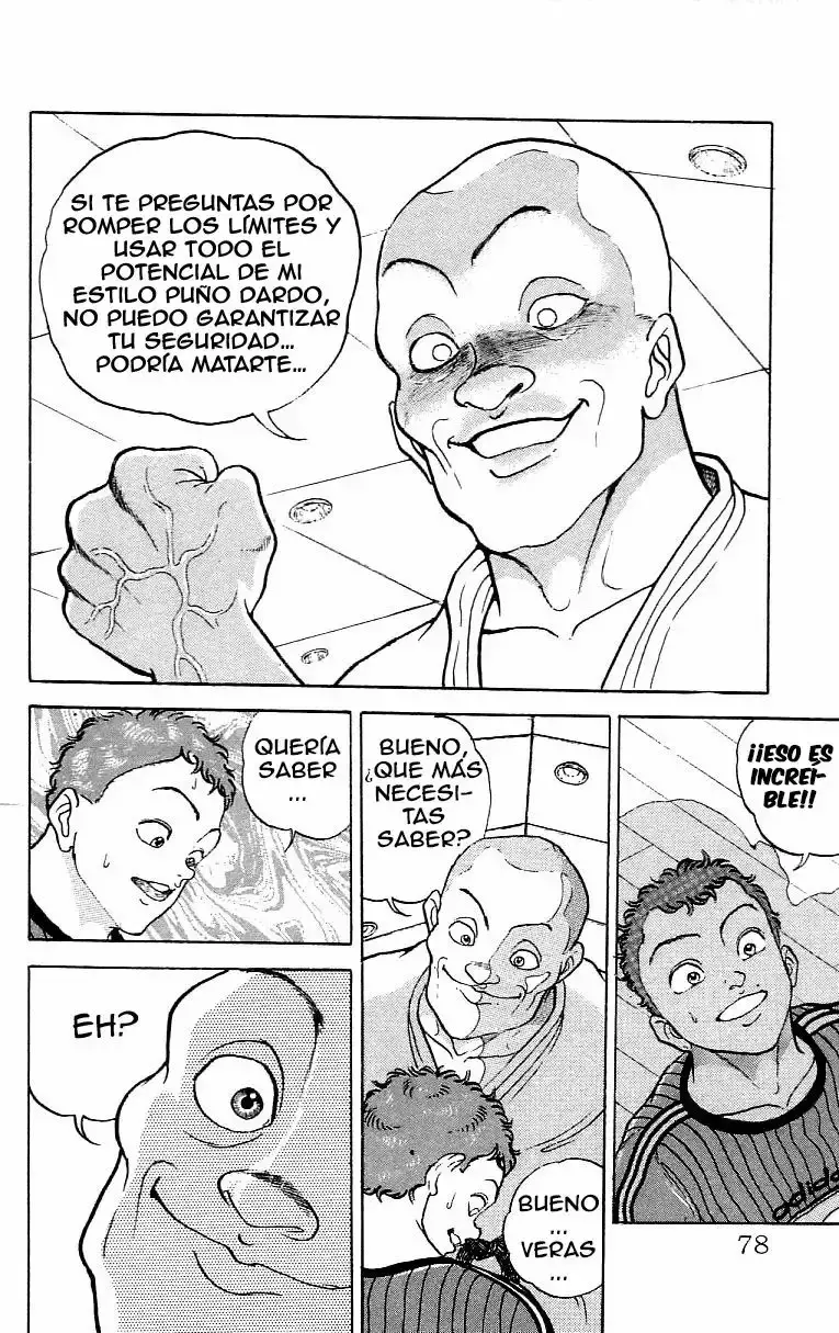 Grappler Baki capítulo 156, página 12